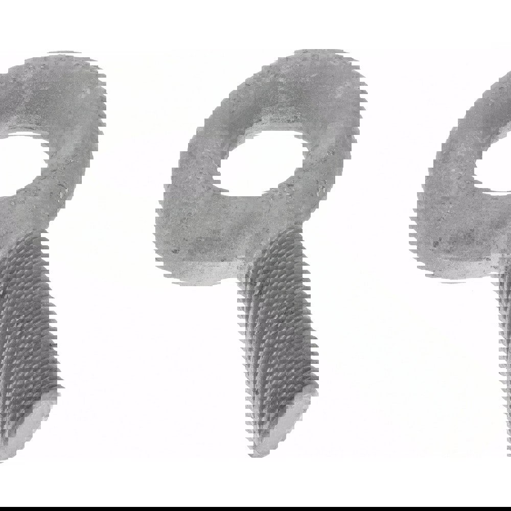 Fixed Lifting Eye Bolt: Without Shoulder, 7,000 lb Capacity, 7/8-9 Thread, Grade C-1035 Steel